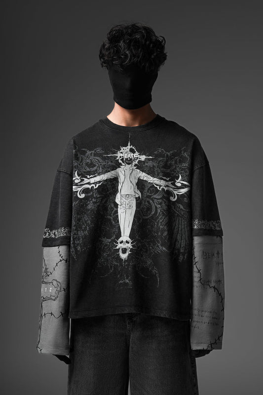 God Complex - Doc Sleeves Washed Tshirt